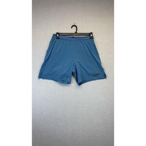 Hoka Shorts Mens Extra Large Blue Athletic Running Lightweight Performance Logo